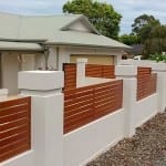 Aluminium Timber Grain Fencing