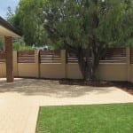 Slat Fencing Outdoor Back
